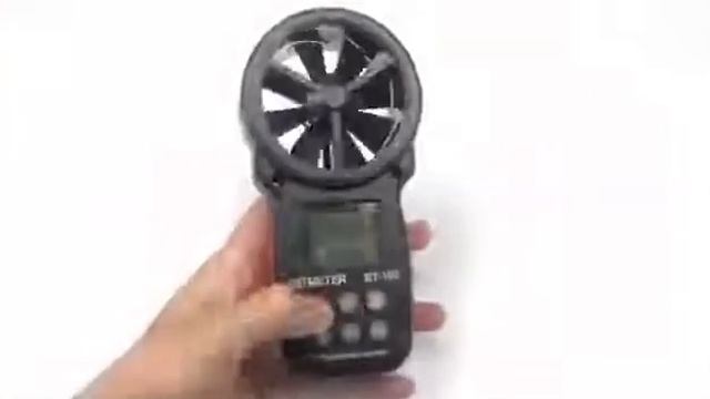 Digital Anemometer Handheld Wind Speed Meter BT-100 смотреть онлайн