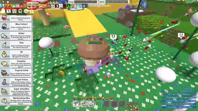 Journey to an *OP* RED HIVE #4 | Puffshroom runs! | Roblox Bee Swarm Simulator | смотреть онлайн