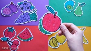 学中文颜色和水果 _ Learn Colors & Fruit In Chinese For Kids _ Aprender Colores y Frutas en Chino para Niños