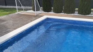 Бассейн 4x8 подогреваемый , скиммерный.