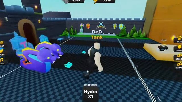 ВТОРОЙ ЗАЛЁТ  / СИМУЛЯТОР КАЧКА / ROBLOX STREAM #9