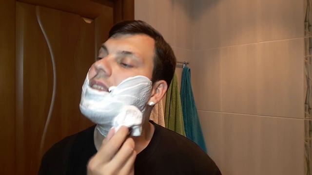 Бритье. Мыло Gentleman`s Nod 01, Baili, Floid SUAVE, помазок SilverTip, лезвия Perma-Sharp SUPER смотреть онлайн