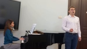 Глюк, Ария Париса из оперы "Парис и Елена"-поёт Никита Кудрявцев, концертмейстер Виргиния Путилина