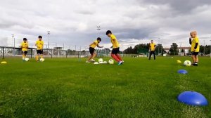 Интенсивные футбольные тренировки ⚽️ Идеи тренировок в малых группах 👉 U7-U8-U9