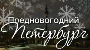 Предновогодний Петербург. Мытнинская набережная, Биржевой мост, Стрелка ВО, Дворцовый мост