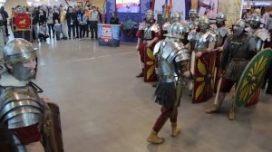 Тренировка римских легионеров / Roman legionaries training