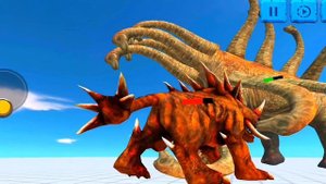 Hydra Brachiosaurus vs Infernals - Animal Revolt Battle Simulator