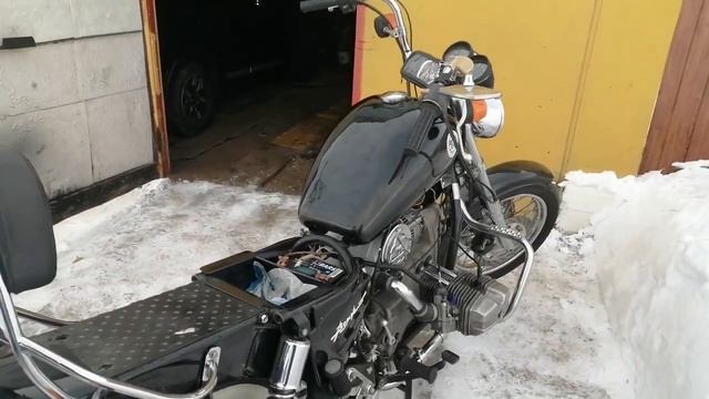 мотоцикл Урал Вояж к сезону 2023 почти готов