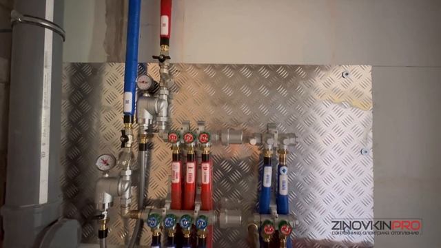 Монтаж⠀отопления в квартире студия ЖК Профит ⠀