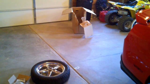 Race Star Drag wheels front skinnes 2011 Mustang GT/CS смотреть онлайн