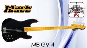 Бас-гитара MARKBASS MB GV 4 Gloxy Val Black CR MP