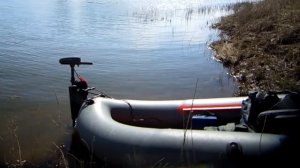 Байдарка "Калар" и самый маломощный электромотор
