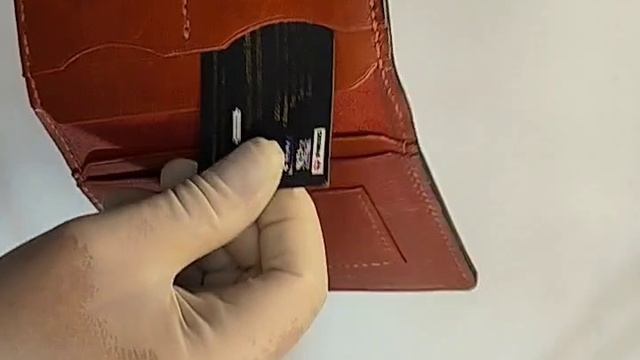 Портмоне мужское из натуральной кожи для документов и денег