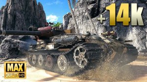 VK 72.01 (K): 14000 урона - World of Tanks