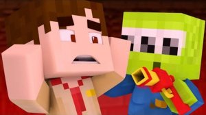 ВТОРОЕ НАШЕСТВИЕ ПРИШЕЛЬЦЕВ! ДЕТСКИЙ ЛАГЕРЬ В МАЙНКРАФТ [перезалив]