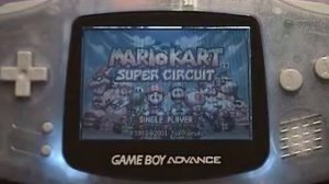 Overclocked Nintendo Game Boy Advance