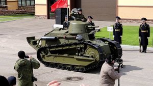 Renault FT на параде 9 мая 2024 года