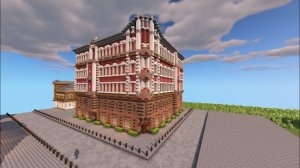 Доходный дом в майнкрафте 1/3 (Российская Империя)