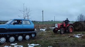 Самодельный вездеход на базе малолитражки фильм #2 катаем