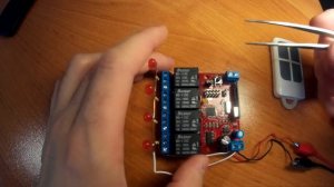 Радиореле на 4 канала