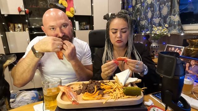 #мукбанг #mukbang пивко|кальмары|рыбка и болтовня))))