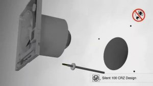 Установка Silent 100 CRZ Design вентилятор с таймером