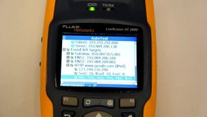 LinkRunner AT2000 Network Auto-Tester