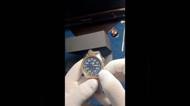 desempaquetado (unboxing) Glycine Air Pilot GMT смотреть онлайн
