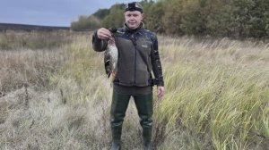 Красота осенней охоты на утку с подхода.