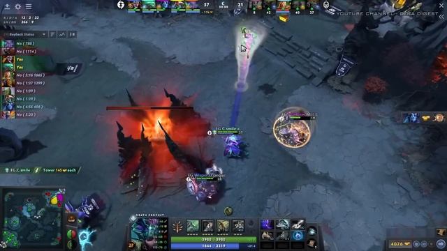 [LIMA MAJOR 2023] EG vs GAIMIN GLADIATORS - TOP SPOTS GROUP A  Dota 2 Highlights