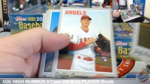 CASE #4 OF 4   ----  2019 HERITAGE HIGH NUMBER 4 Case (48 Box) PLAYER Break eBay 8/20/19