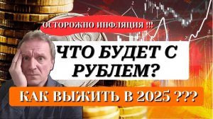 Что ждет финансы россиян в 2025г.? Что будет с ценами, рублем и ипотекой?