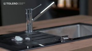 Тест на прочность кухонных моек Tolero Ceramic Glass