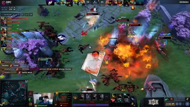 INYOURDREAM DESPERATE MOVE! NGX SEA vs POLARIS ESPORTS  DPC SEA TOUR 2