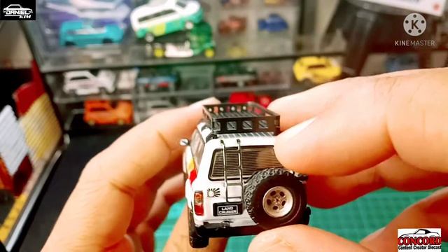 Review Toyota LAND CRUISER 80 Scale 1/64 GCD GAINCROP PRODUCTS #reviewmainan #toyotalandcruiser