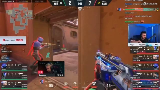 Tarik's Reaction to KRÜ vs NAVI | GAME 1 | 2023 VCT LOCK//IN смотреть онлайн