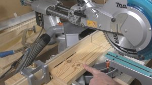 Пылеудаление на торцовке / Dust extraction of the miter saw