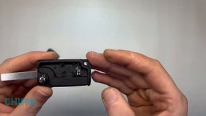 ЗАМЕНА БАТАРЕЙКИ В КЛЮЧЕ PEUGEOT/CITROEN на 2 кнопки