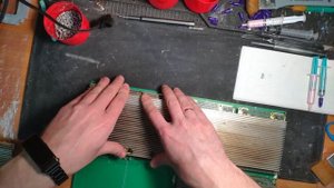 АСИК после МАСЛА. Замена термоинтерфейса на PTM7950 и DMC-6