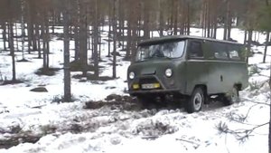 UAZ БУХАНКА зимние покатушки !!!