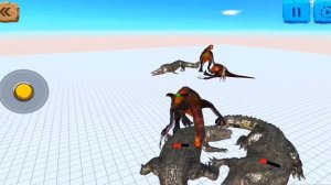 Therizinosaurus vs Giant Crocodile | Animal Revolt Battle Simulator