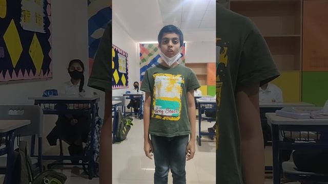 Once upon a time- The storytelling activity | Grade-7 | Kairos Global School