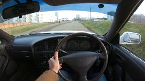 1991 Toyota Camry 2.0 Prominent E type 4WS POV Test Drive