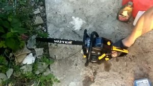 Правильная обкатка пилы, на примере huter bs-62. Сборка. Премиум китай. Часть 1.