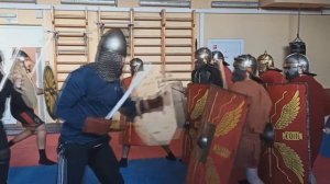 Фрагменты тренировки / Roman army training