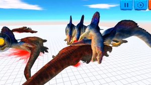 Spinosaurus vs T-Rex - Animal Revolt Battle Simulator