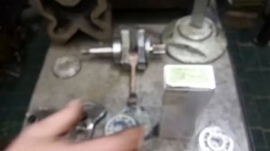 YAMAHA 15D. Замена подшипников на коленчатом валу, замена шатуна, крыльчатки