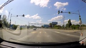 разворот за регулируемым перекрестком