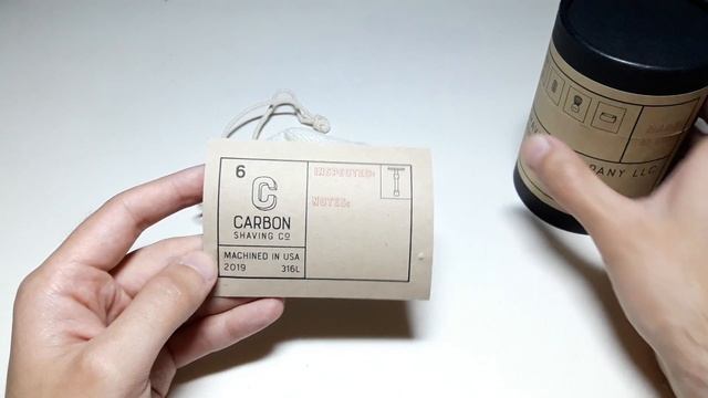 Новый Т-образный станок в мире классического бритья. Carbon Shaving Co. razor unpack review. смотреть онлайн