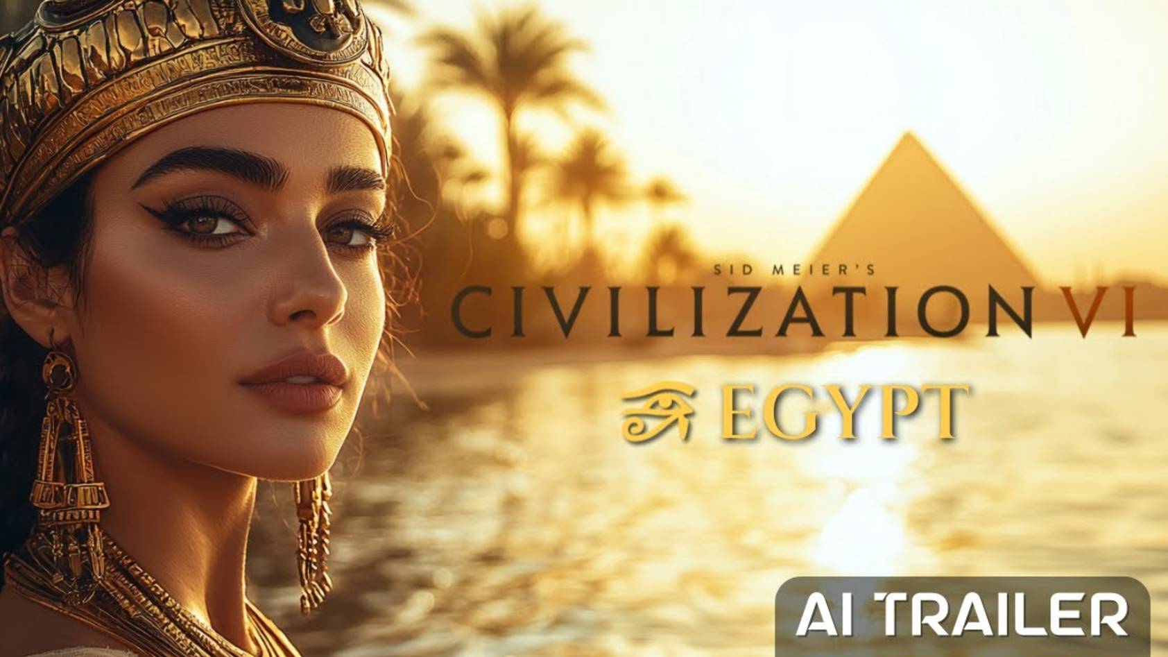 Цивилизация VI  Египет  Трейлер фильма AI  Кинематографический 🎥